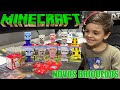 BRINQUEDOS DO MCDONALD’S DE MINECRAFT DO FILME