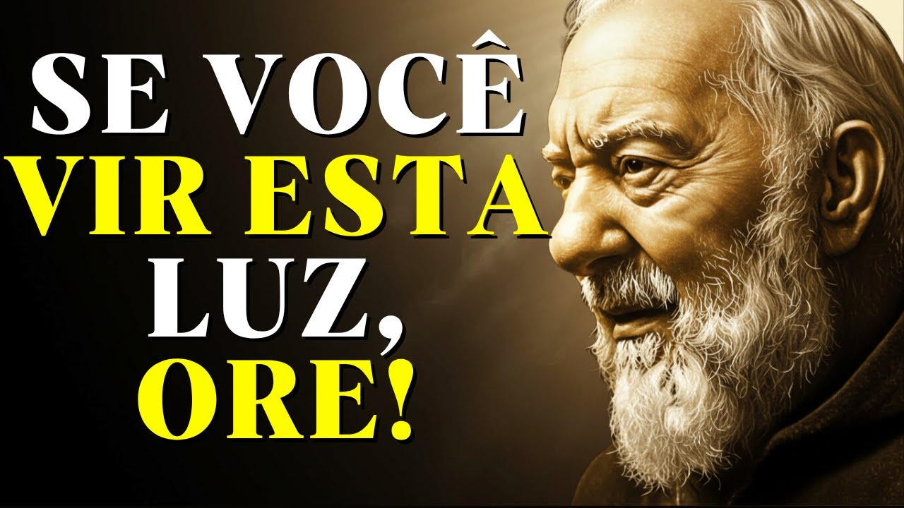 Se você vir esta luz no céu, comece a rezar | Padre Pio