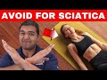 Sciatica: Top 3 Things To Avoid