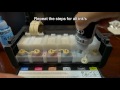 EPSON L850 Printer Ink Filling and Setup