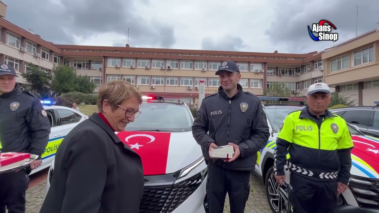 SİNOP'TA EMNİYET VE JANDARMA TEŞKİLATI'NA 11 YENİ ARAÇ!