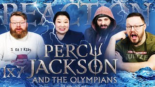 Percy Jackson and the Olympians 1x7 REACTION!! 
