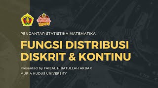 FUNGSI DISTRIBUSI - Pengantar Statistika Matematika