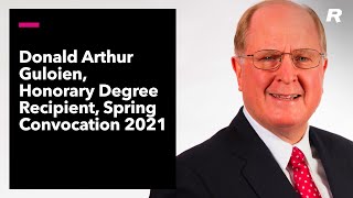 Donald Arthur Guloien, Honorary Degree Recipient, Spring Convocation 2021
