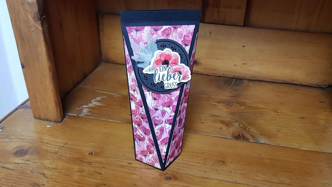 Selbstschließende Verpackung mit Stampin' UP!