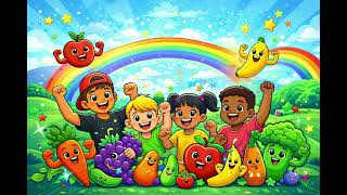 Fruits &amp; Veggies Power! 🍎🥦| Kids Fun Crew