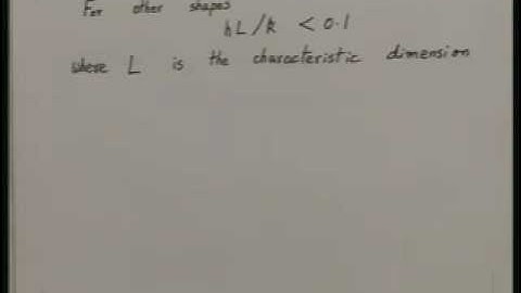 Lecture - 8 Heat Conduction - 5