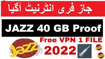 Jazz unlimited free internet vpn || jazz open tunnel new host files || Jazz per free internet chalao