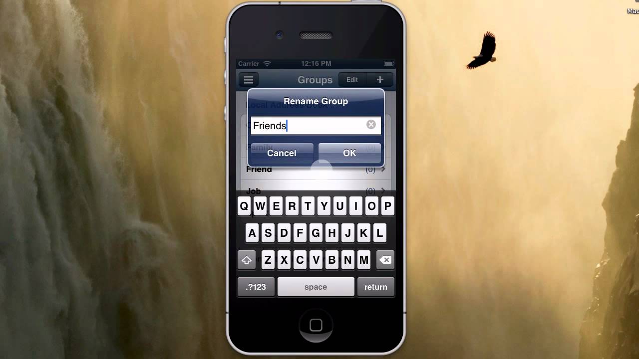 Groups - ContactsXL for iPhone - YouTube