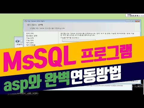 MSSQL 강의 기초부터 실습 위주의 교육