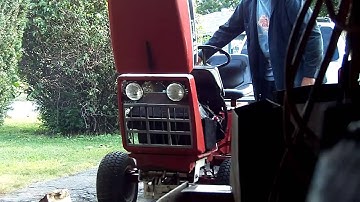 cub cadet 582 first start