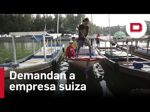 Residentes de isla indonesia demandan a la suiza Holcim por daños climáticos