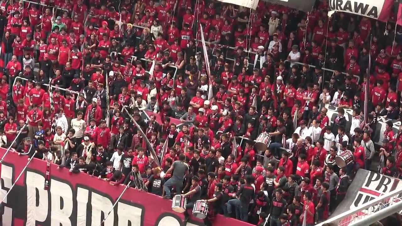 【浦和レッズ】20131130　浦和vs鳥栖　浦和の選手入場時の応援