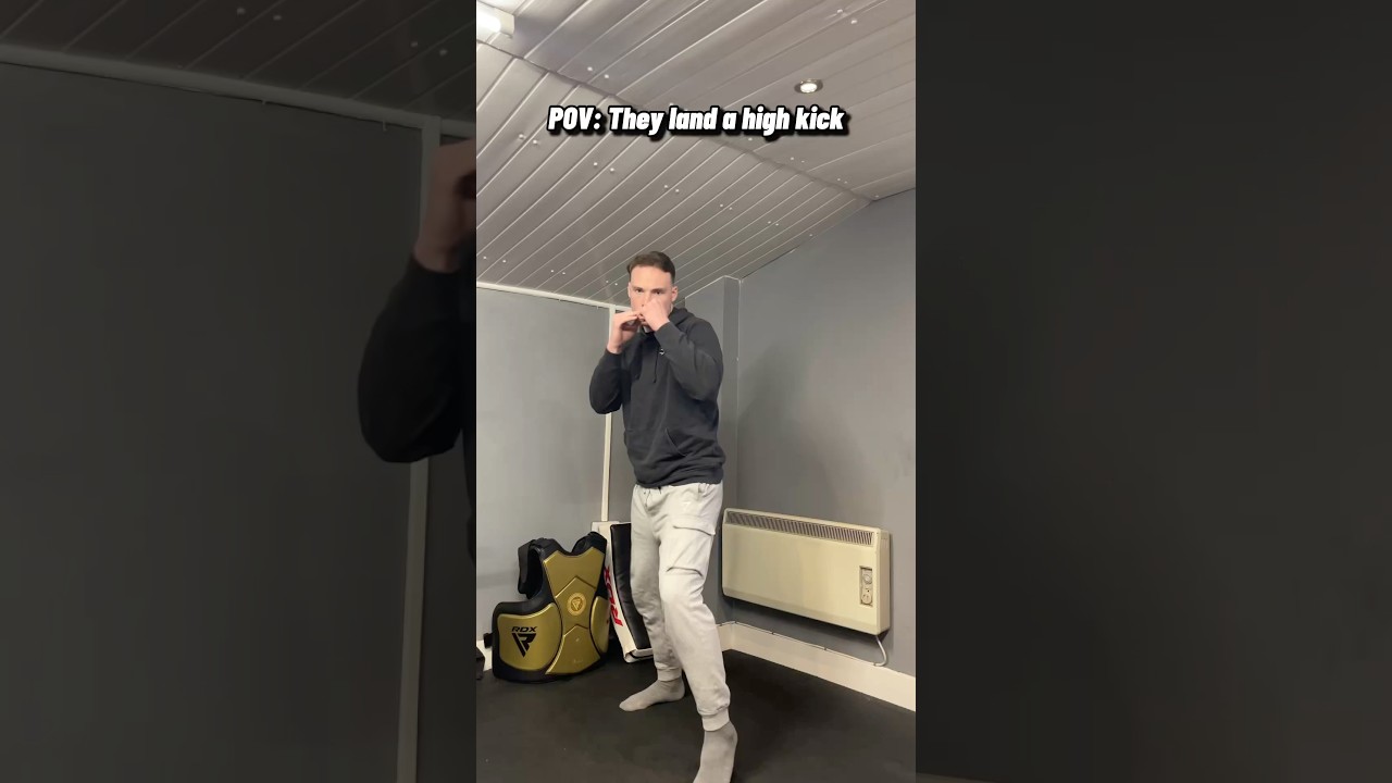 How to defend the head kick