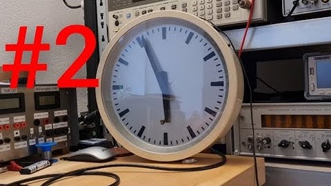 Nebenuhr mit Arduino ansteuern | millis Overflow | Ardublock | at most all