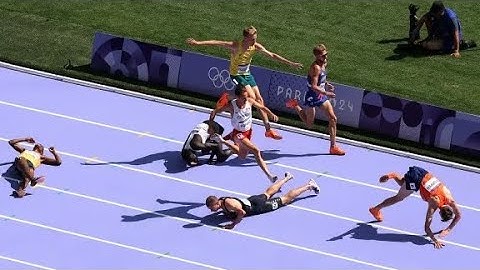 Four runners who fell in calamitous 5,000m heat advance to final