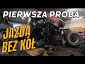 Pierwsze uruchomienie Case IH Magnum 7210. Jazda próbna bez kół.