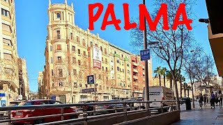 Palma Mallorca Walking Tour February 2026/ 4K UHD