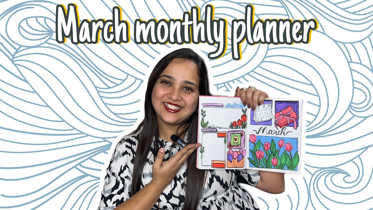 March Monthly Planner | Stay Organized & Productive This Spring 🌷📅