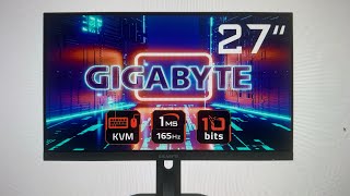 PS5 1440p 120hz gaming monitor Gigabyte M27Q