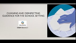 Cleaning and Disinfecting Guidance for the School Setting