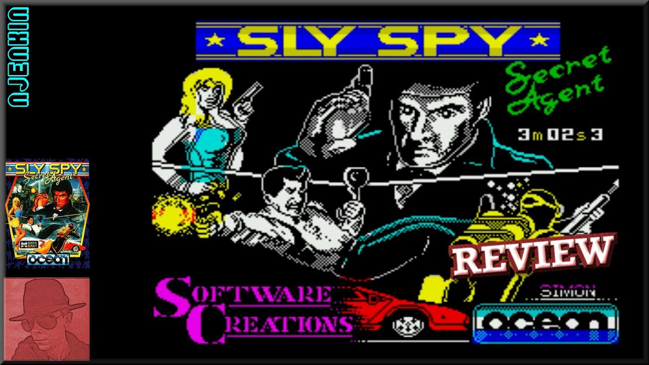 Sly Spy : Secret Agent - on the ZX Spectrum 128K !! with