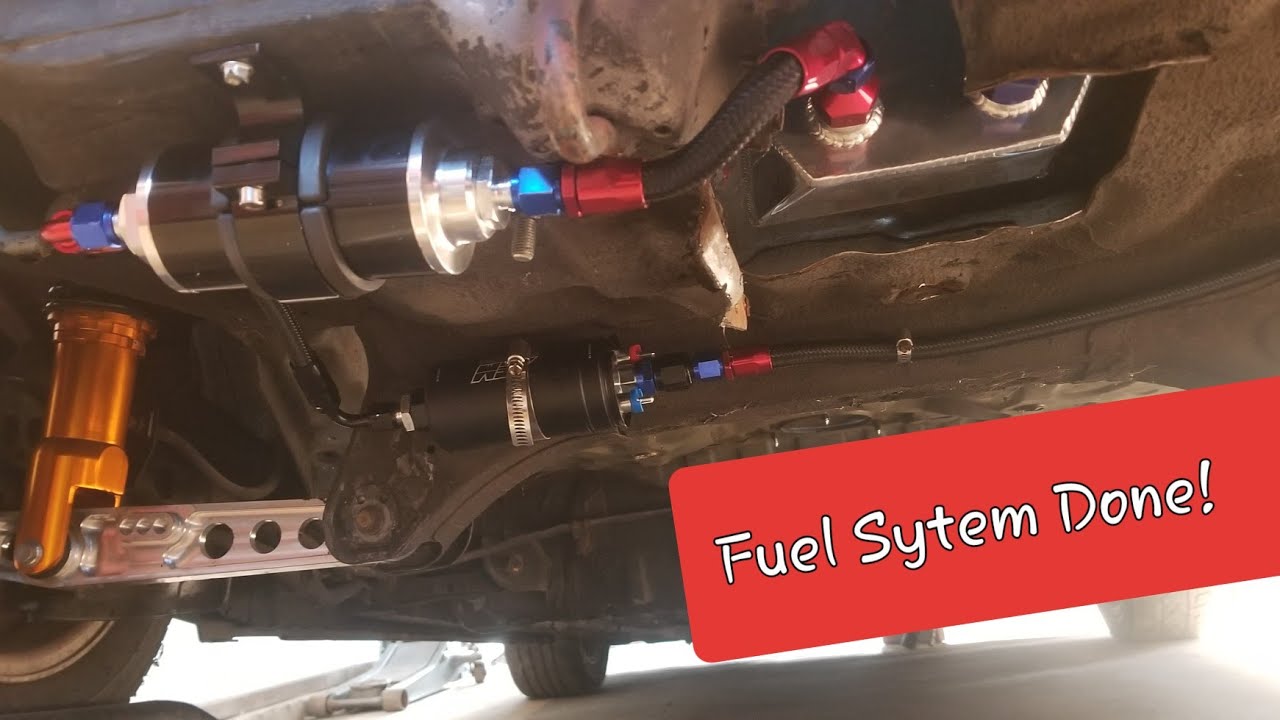H2b turbo crx Fuel System Run Down / New Build !?!? YouTube