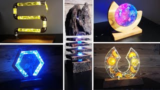 5 Most Amazing Epoxy Resin Lamps  Resin Art - part 6