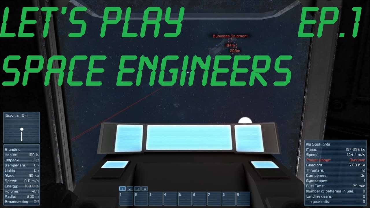 Let's Play Space Engineers Ep.1 - YouTube