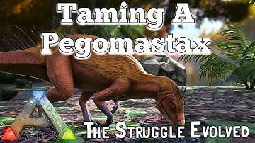 Ark: easiest way to tame a pegomastax (Xbox one)