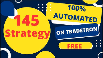 How to create 145 strategy algo on tradetron  baap of chart algo trading