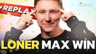 🟥REPLAY: LONER MAX WIN, GOOD VIBES & SLOTS W/DAVID