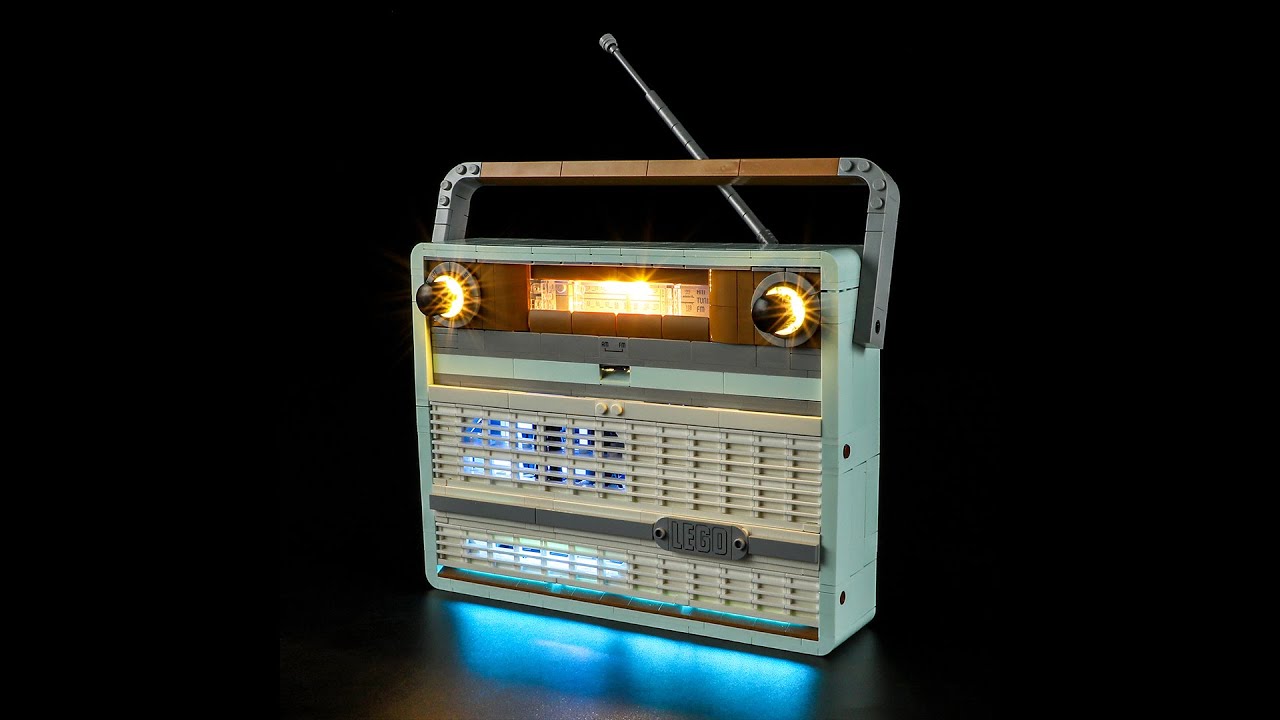 Light Kit For Retro Radio 10334-Briksmax