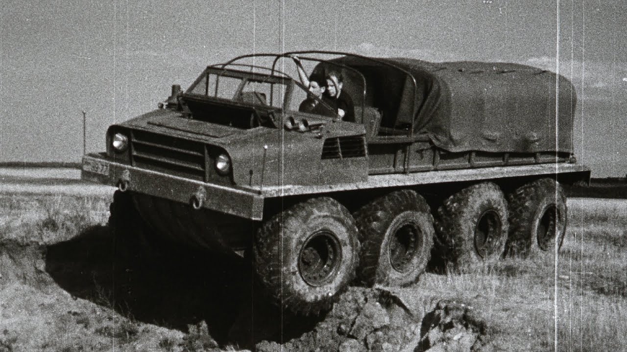 Автомобили ЗИЛ высокой проходимости - YouTube