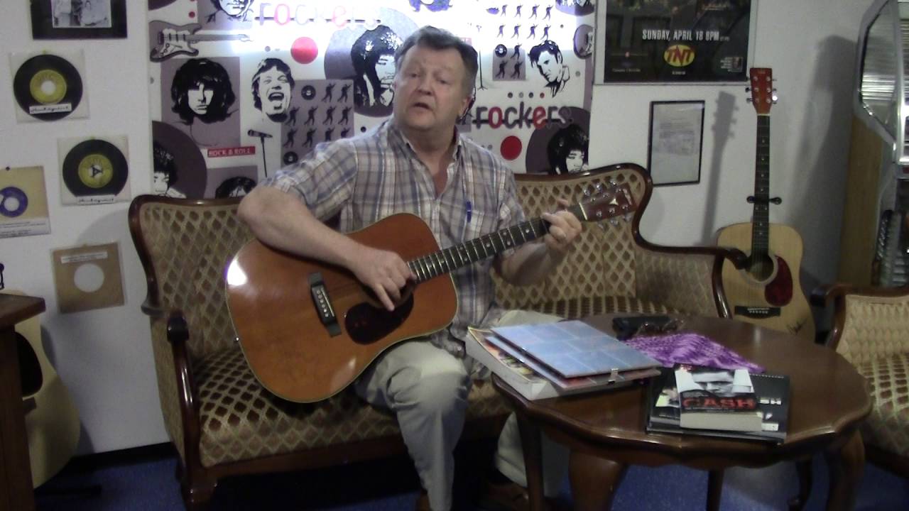 Finbarr "Barry" Winters at Johnny Cash Museum Riedlingsdorf Austria 4.7.2016 (3) Sunday Morning C...