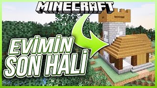 EVİMİ GELİŞTİRİYORUM - YENİ SADIK DOSTUM - MİNECRAFT HARDCORE BÖLÜM 4