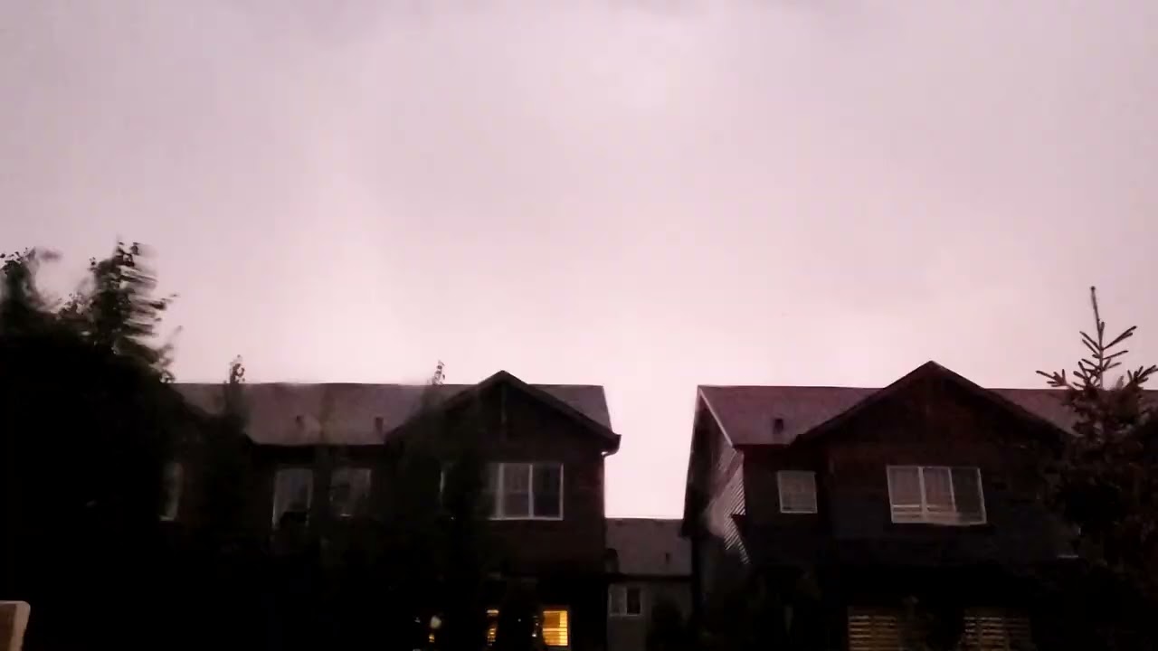 Lightning Storm with Positive Strikes Sept 15, 2022