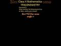 Class X Trigonometry Exercise 8.1Q11(v) #shorts #ytshorts #urmilprakashclasses #maths