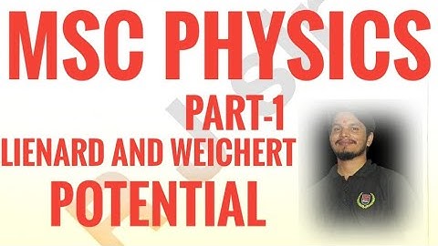 Lienard and Weichert potential #mean #expression for uniform moving point charge