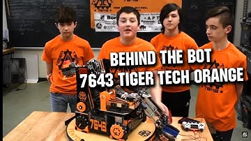 Behind the Bot | 7643 Tiger Tech Orange | POWERPLAY Robot Overview
