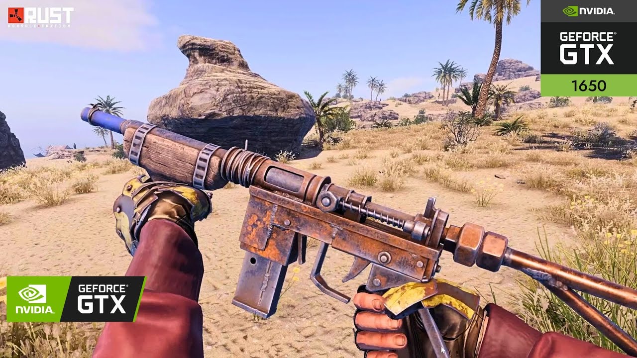 Rust Gameplay on GTX 1650 Low Settings | FPS Test & Performance 2026
