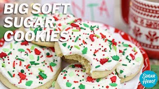 Big Soft Sugar Cookies