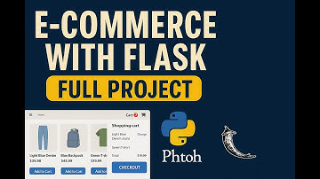 Build a Full E-Commerce Website using Python Flask | Complete Project Tutorial