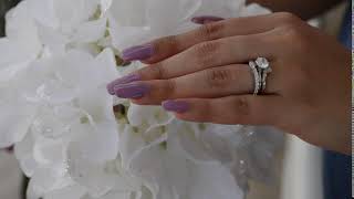 0.5 Ct. Byp Shared Prong Ring Guard - Twobirch Tb-Guard-0115-Wg-H