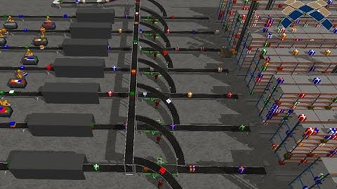 FlexSim 2020 - Weihnachten 3D