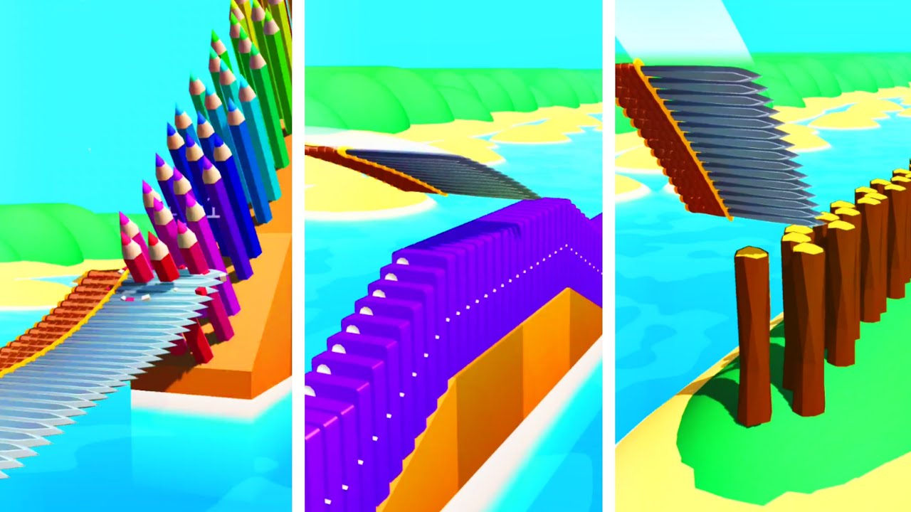 Flying Cut 🔪⚔️🪓 Very Satisfying And Relaxing ASMR Slicing Game Perfect!