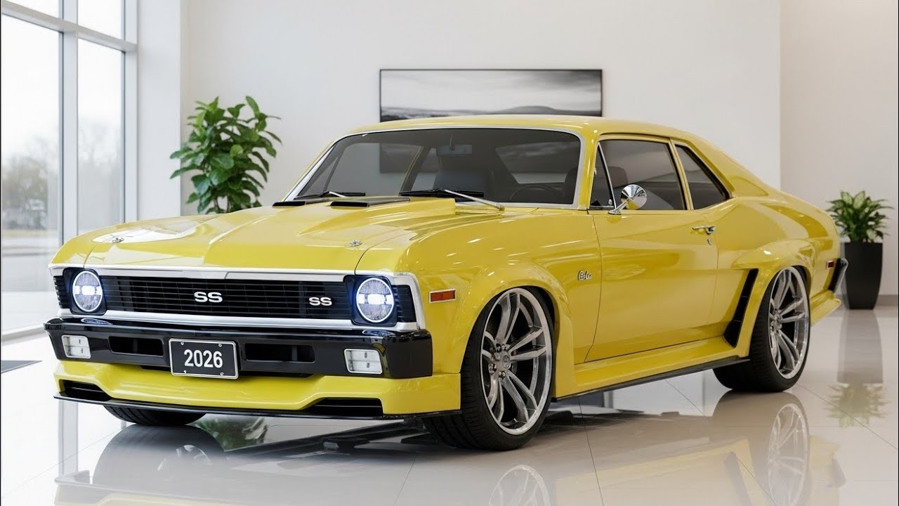 Chevy Nova SS Returns in 2026 – Full Breakdown & First Look 👀