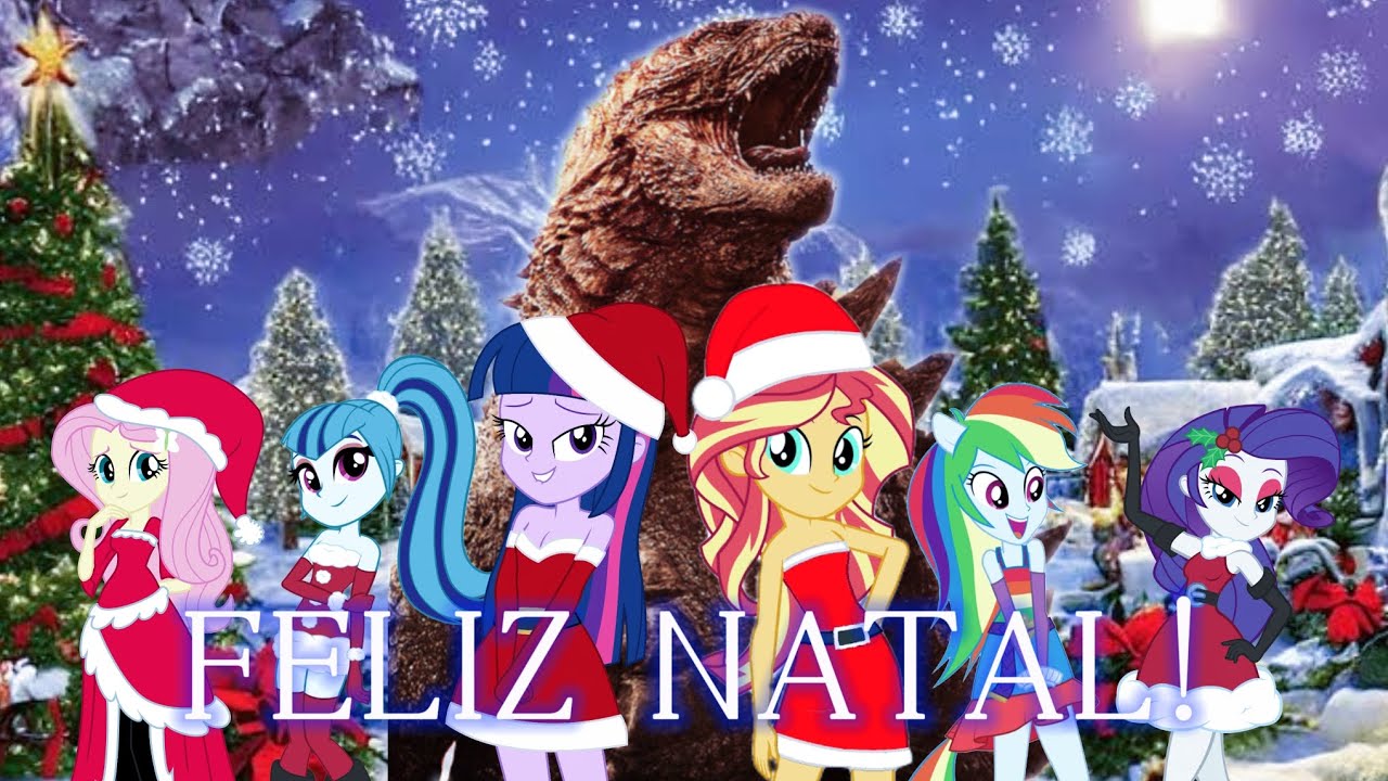 Godzilla X Twilight Sparkle (Especial de Natal!) Feliz natal olhem na descrição👇