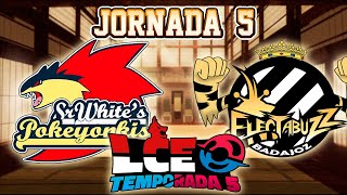 LCE | TEMOR A CHARIZARD X | SrWhite vs Servalsanz | Jornada 5 LCE T5