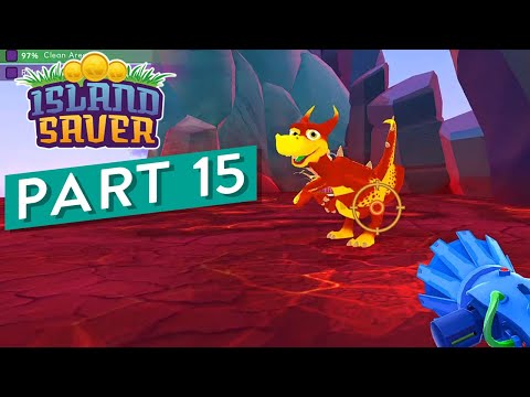 Island Saver Part 15 Fantasy Island - Ride a Dragon, paint the billboard, Fix Broken Portal